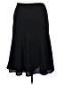 Karen Scott 100% Polyester Solid Black Formal Skirt Size 14 (petite) - photo 2