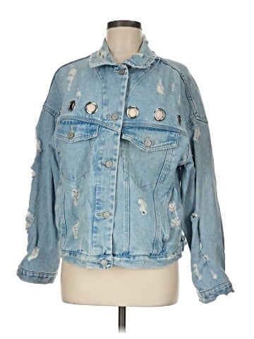 Trafaluc by Zara Denim Jacket (view 1)