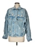 Trafaluc by Zara Stars Blue Denim Jacket Size M - photo 1