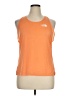 The North Face 100% Polyester Orange Active Tank Size XL - photo 1