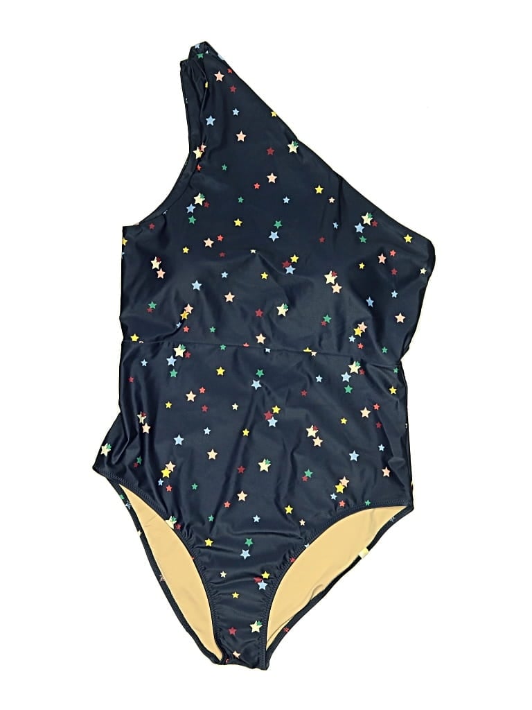 Pre-owned Summersalt One Piece Swimsuit In Blue