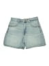 Zara Blue Denim Shorts Size 4 - photo 1