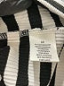No Comment Stripes Black Casual Dress Size M - photo 8