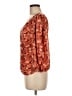 Draper James Orange 3/4 Sleeve Blouse Size M - photo 5