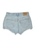 Levi's 100% Cotton Blue Denim Shorts Size 28 waist - photo 2