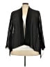 Coldwater Creek 100% Polyester Solid Black Kimono Size 20 - photo 1