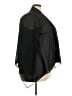 Coldwater Creek 100% Polyester Solid Black Kimono Size 20 - photo 4