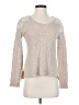 Knitted & Knotted Ivory Wool Pullover Sweater Size S - photo 1