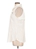 Columbia 100% Polyester Solid White Ivory Sleeveless Blouse Size L - photo 5