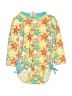 Ruffle Butts Floral Yellow Wetsuit Size 2T - photo 1