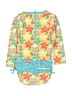 Ruffle Butts Floral Yellow Wetsuit Size 2T - photo 2