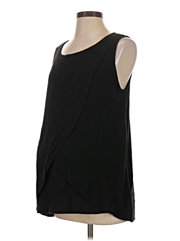 Isabel Maternity Sleeveless T-Shirt (view 1)