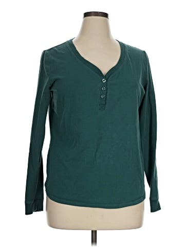 Jockey Long Sleeve Henley (view 1)
