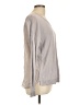 Margaret O'Leary Gray Silk Pullover Sweater Size L - photo 4