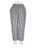 Old Navy Checkered-gingham Black Linen Pants Size L (tall) - photo 1