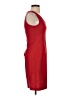 Jodi Kristopher 100% Polyester Solid Red Casual Dress Size 1 - 2 - photo 4