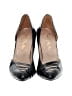 Nina 100% Leather Black Heels Size 8 (narrow) - photo 2