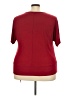 Perseption Concept Burgundy Short Sleeve Top Size 3X - photo 2