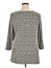 Unbranded Silver Long Sleeve Blouse Size XL (estimated) - photo 2