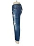 Express Jeans Stars Blue Jeans Size 6 - photo 5