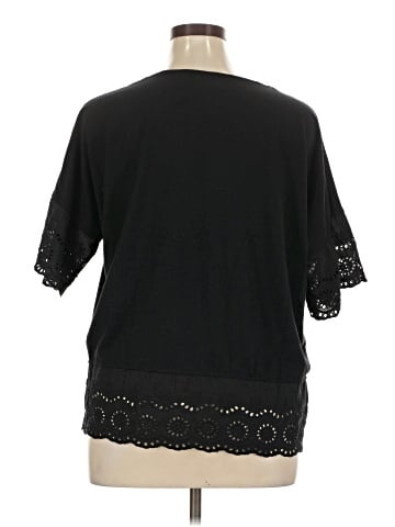 Style&Co Short Sleeve Blouse (view 2)