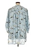 T Tahari 100% Polyester Blue 3/4 Sleeve Blouse Size 1X - photo 2
