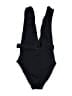 Zimmermann Solid Black One Piece Swimsuit Size 8 (estimated) - photo 1