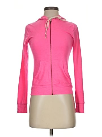 Chin Up Zip Up Hoodie (view 1)