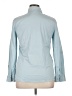 Les Copains Solid Blue Long Sleeve Button-Down Shirt Size XL - photo 2
