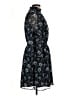 Sam Edelman 100% Polyester Paisley Blue Casual Dress Size L - photo 4