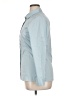 Les Copains Solid Blue Long Sleeve Button-Down Shirt Size XL - photo 5