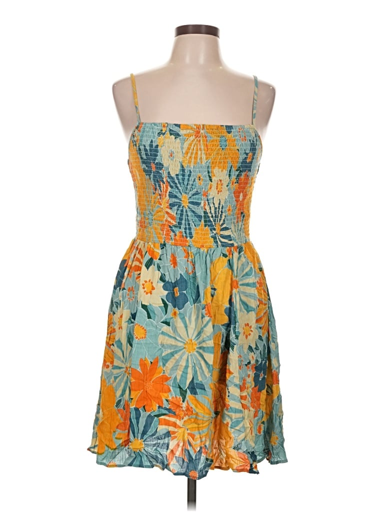 Pre-owned Angie Cocktail Dress In Orange
