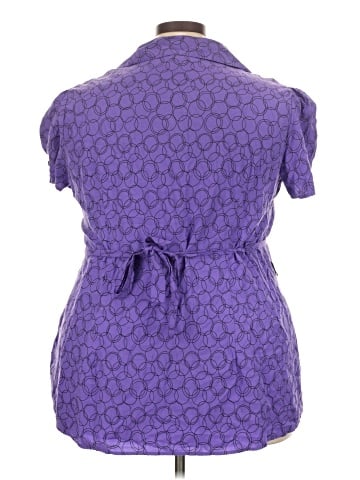 DressBarn Short Sleeve Blouse (view 2)