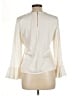 J.Crew 100% Polyester Ivory Long Sleeve Blouse Size L (petite) - photo 2