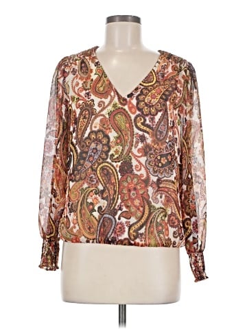 Sam and Jess Long Sleeve Blouse (view 1)