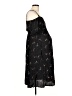 Seraphine 100% Viscose Stars Black Casual Dress Size 10 Maternity - photo 4
