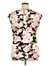 Elle Ivory Short Sleeve Blouse Size XL - photo 2