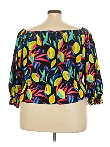 Tabitha Brown for Target 3/4 Sleeve Blouse (view 2)
