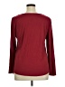 Soma Burgundy Long Sleeve Top Size XL - photo 2