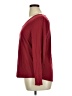 Soma Burgundy Long Sleeve Top Size XL - photo 5