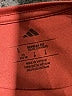 Adidas 100% Polyester Red Active T-Shirt Size 14 - 16 - photo 3