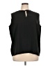 misook 100% Polyester Black Sleeveless Blouse Size XL - photo 1