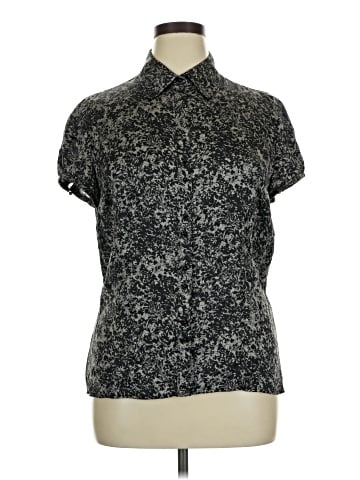 Ann Taylor Short Sleeve Blouse (view 1)