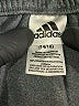 Adidas 100% Polyester Gray Track Pants Size 14 - 16 - photo 3