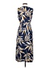 JOA 100% Cotton Print Blue Casual Dress Size S - photo 2