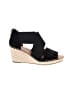 Gentle Souls Black Wedges Size 8 1/2 - photo 1