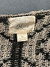 Misia 100% Acrylic Aztec Or Tribal Print Tan Black Cardigan Size M - photo 7