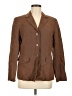 Pendleton Solid Brown Silk Blazer Size 8 - photo 1
