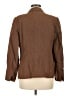 Pendleton Solid Brown Silk Blazer Size 8 - photo 2