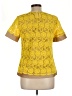 Talbots Yellow Short Sleeve Blouse Size 10 Petite - photo 2